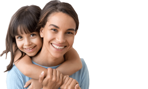 Single parent reviewing household health cover
